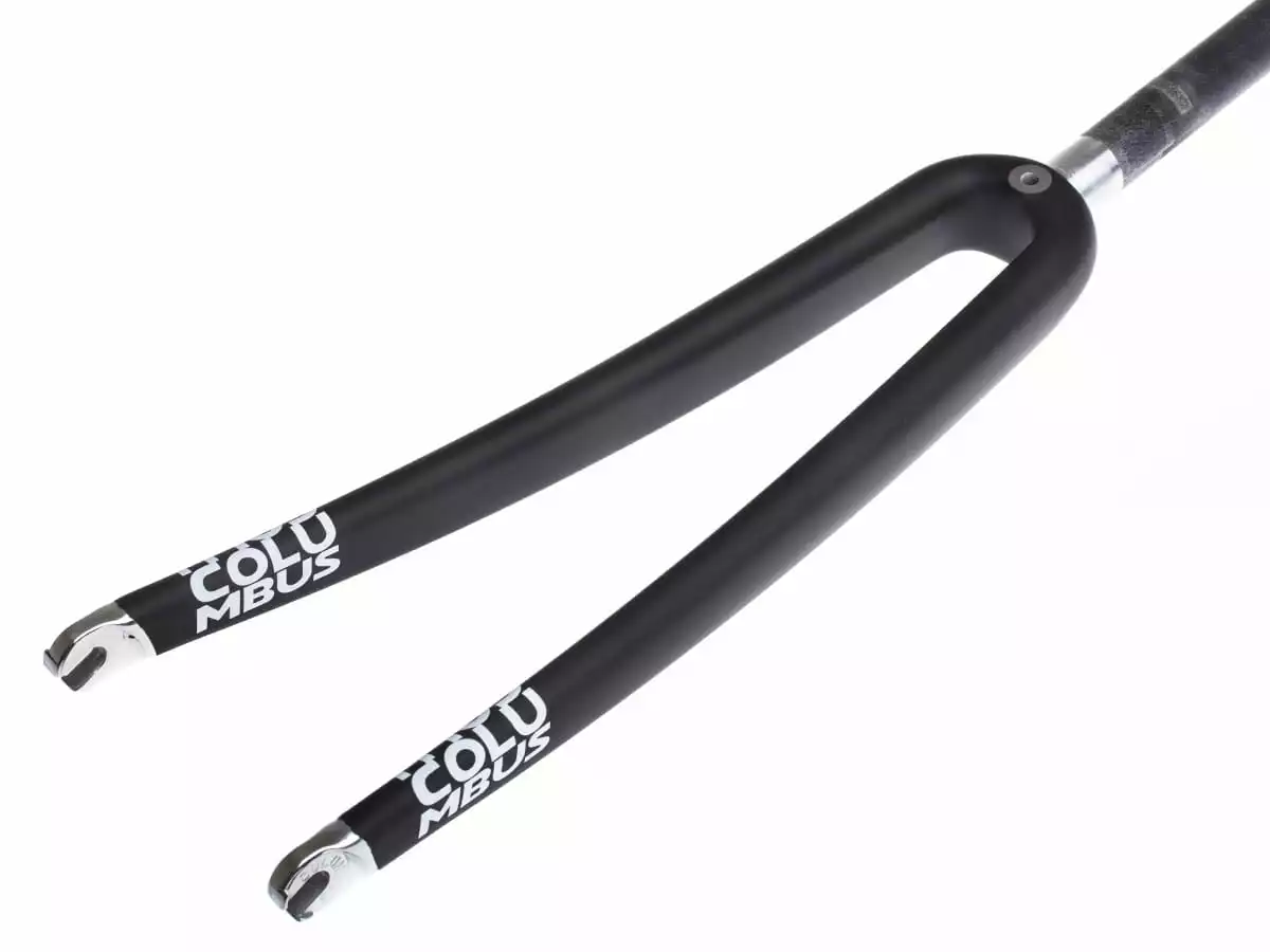 COLUMBUS Minimal Vintage Vork 700C - 1 Inch - 45 Mm Sporing - Carbon Mat - Afbeelding 2