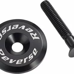 Reverse Balhoofdkap Met Aluminium Schroef - Zwart