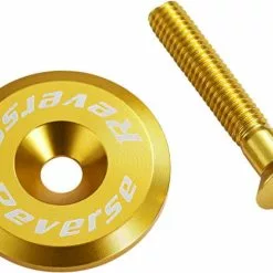 Reverse Headsetkapje Met Aluminium Schroef - Goud