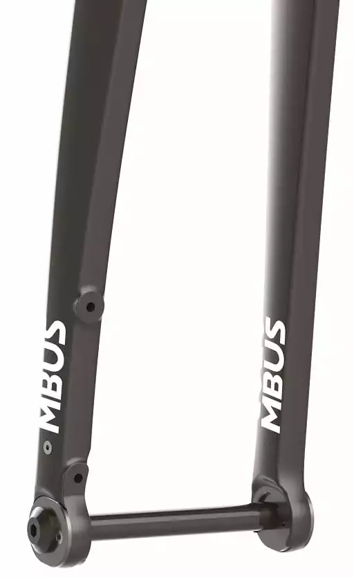 COLUMBUS Futura Cross Carbon Vork - Zwart - Afbeelding 4