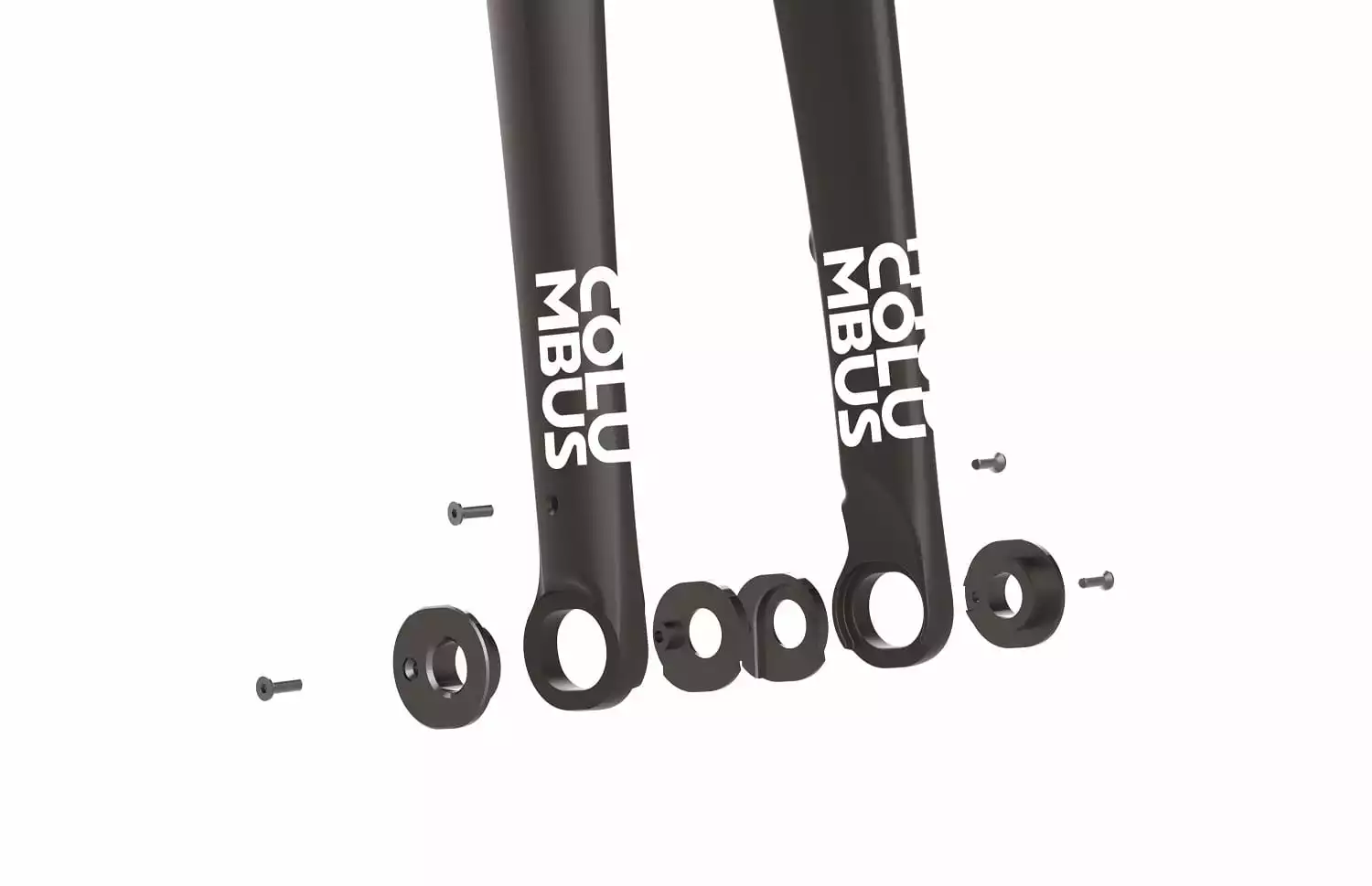 COLUMBUS Futura Cross Carbon Vork - Zwart - Afbeelding 9