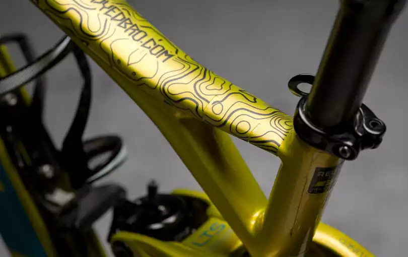 Dyedbro Beschermingsset Voor Frame - Enduro World Series Zwart - Afbeelding 3