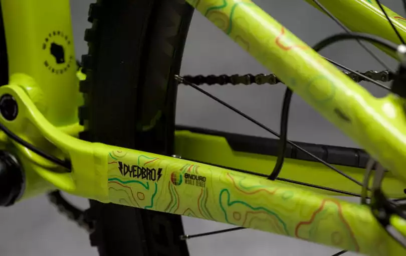 Dyedbro Framebeschermingsset - Enduro World Series Kleur - Afbeelding 5