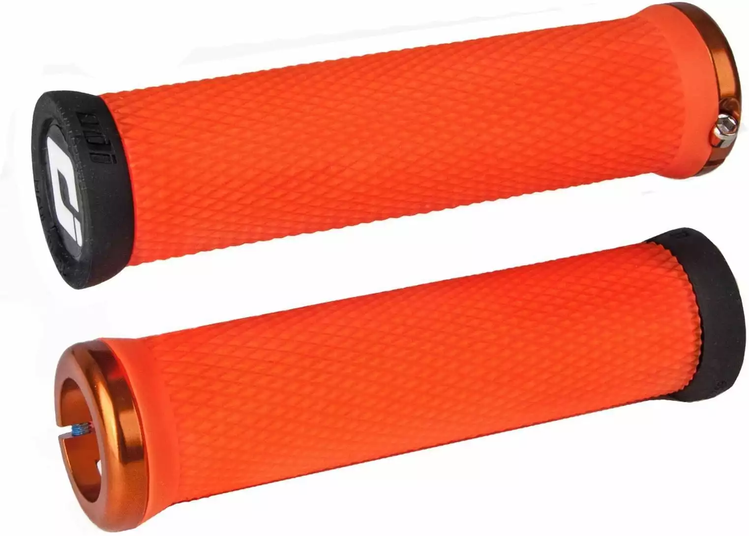 ODI Grips Elite Motion Lock On Handvatten - Oranje