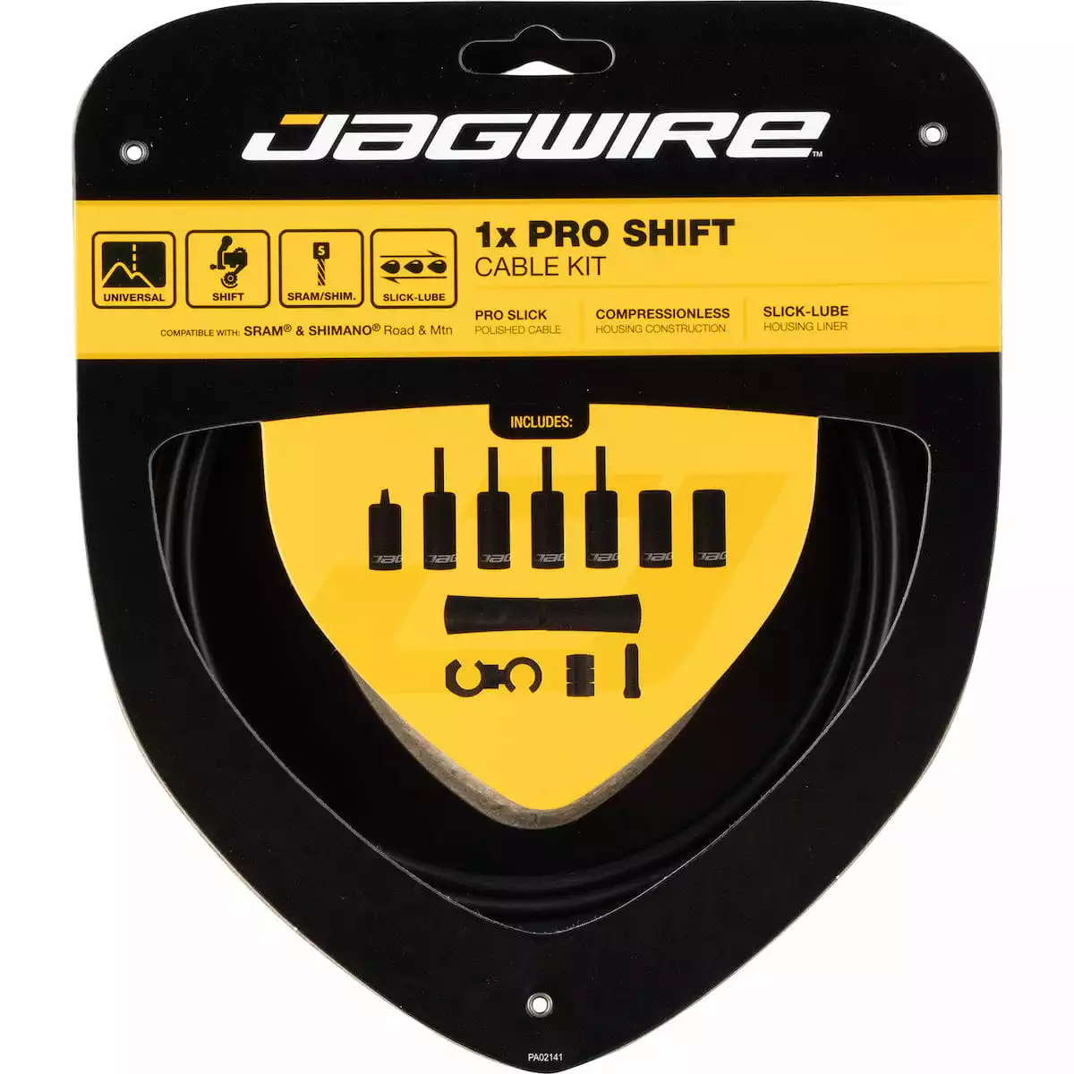 JAGWIRE 1X Pro Schakelkabelset - Stealth