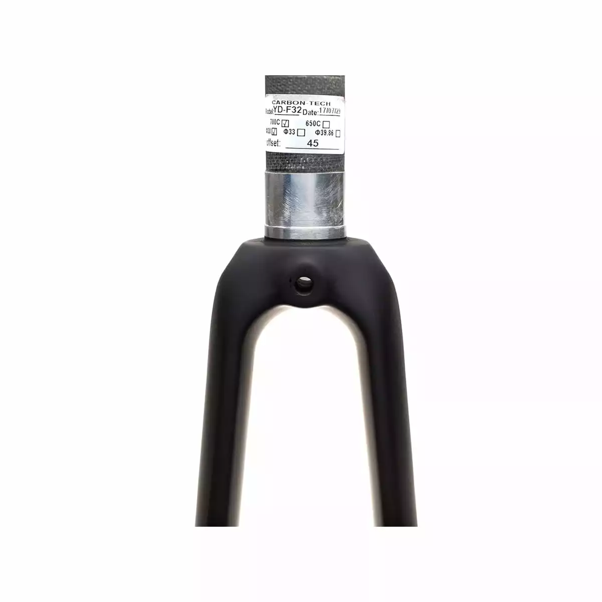 COLUMBUS Futura SL Carbon Voorvork - 1 1/8 Inch - Zwart - Afbeelding 2