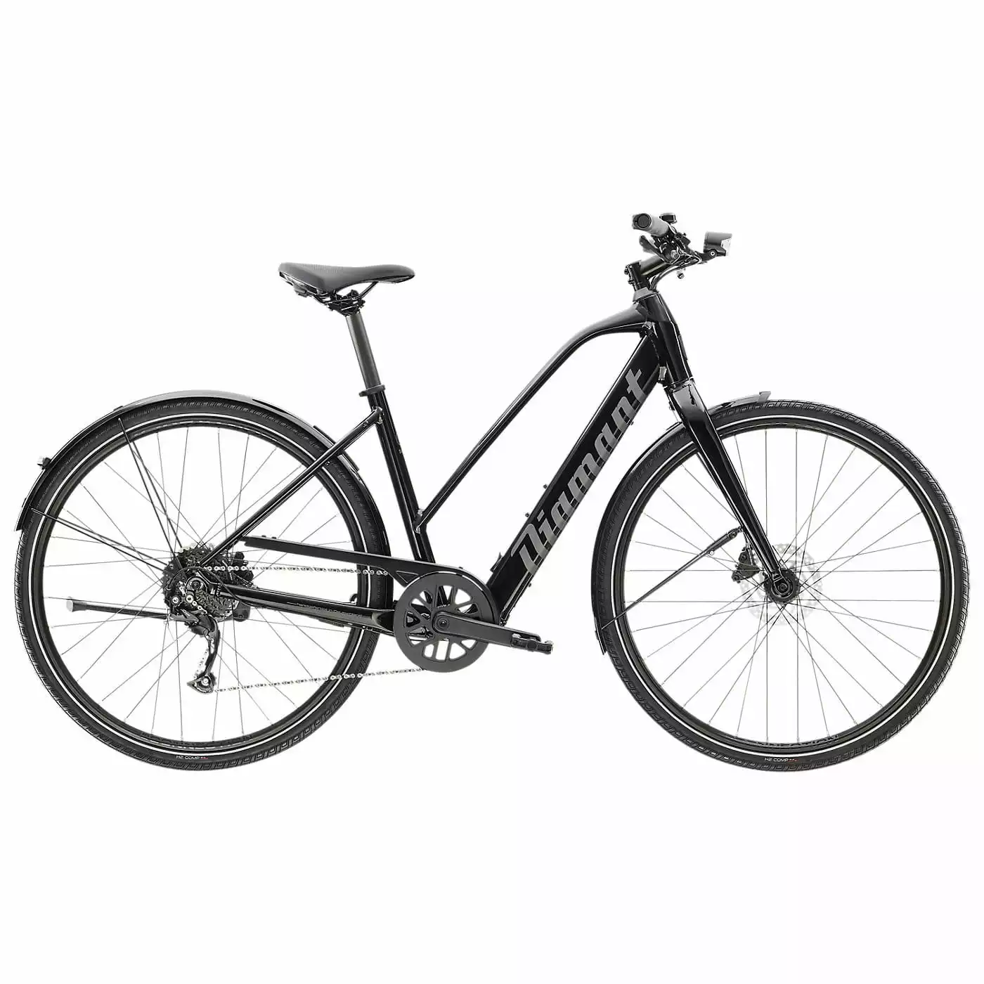 Diamant Rad 365 Dames Diep Zwart