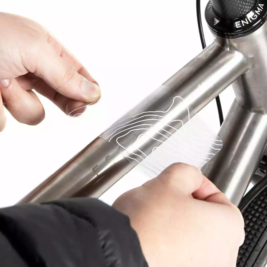 Restrap Framebeschermingsset - Helder/Wit - Afbeelding 2