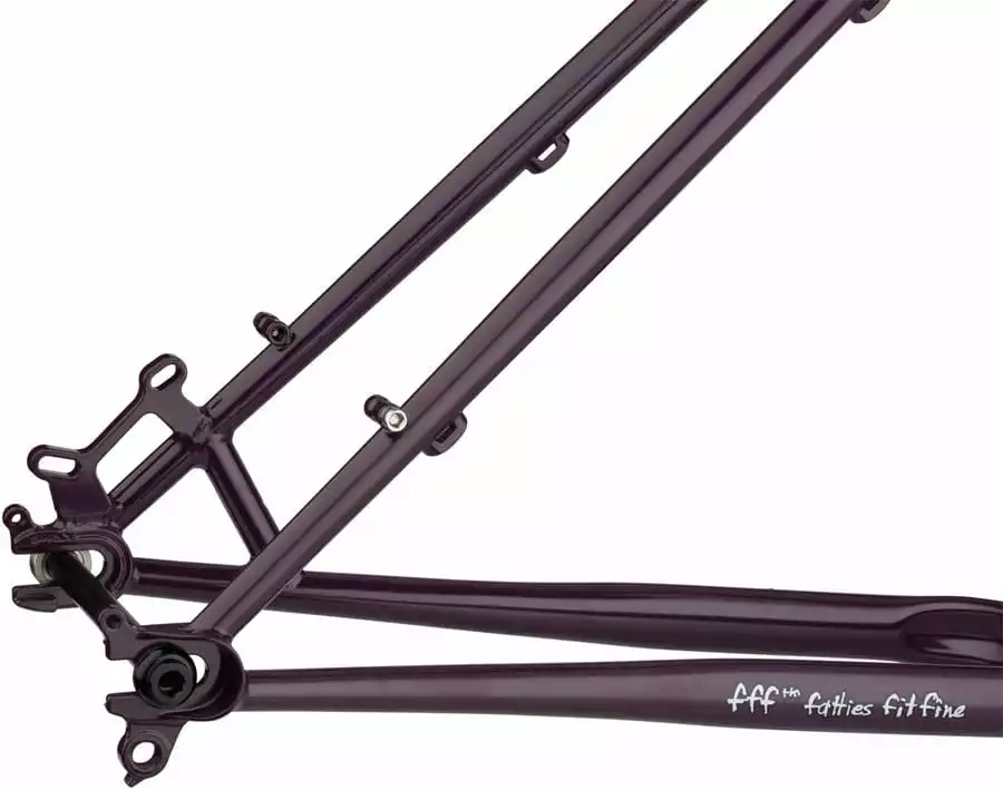 Surly Karate Monkey Frame Kit - Organische Aubergine - Afbeelding 5