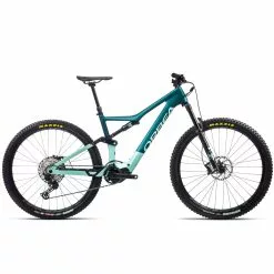 Orbea Rise M20 - 29 Inch Volledig Elektrische Fiets - Ijsgroen/oceaanblauw