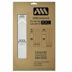 AMS - All Mountain Style Honingraat Raam Bescherming Sticker XXL - Transparant