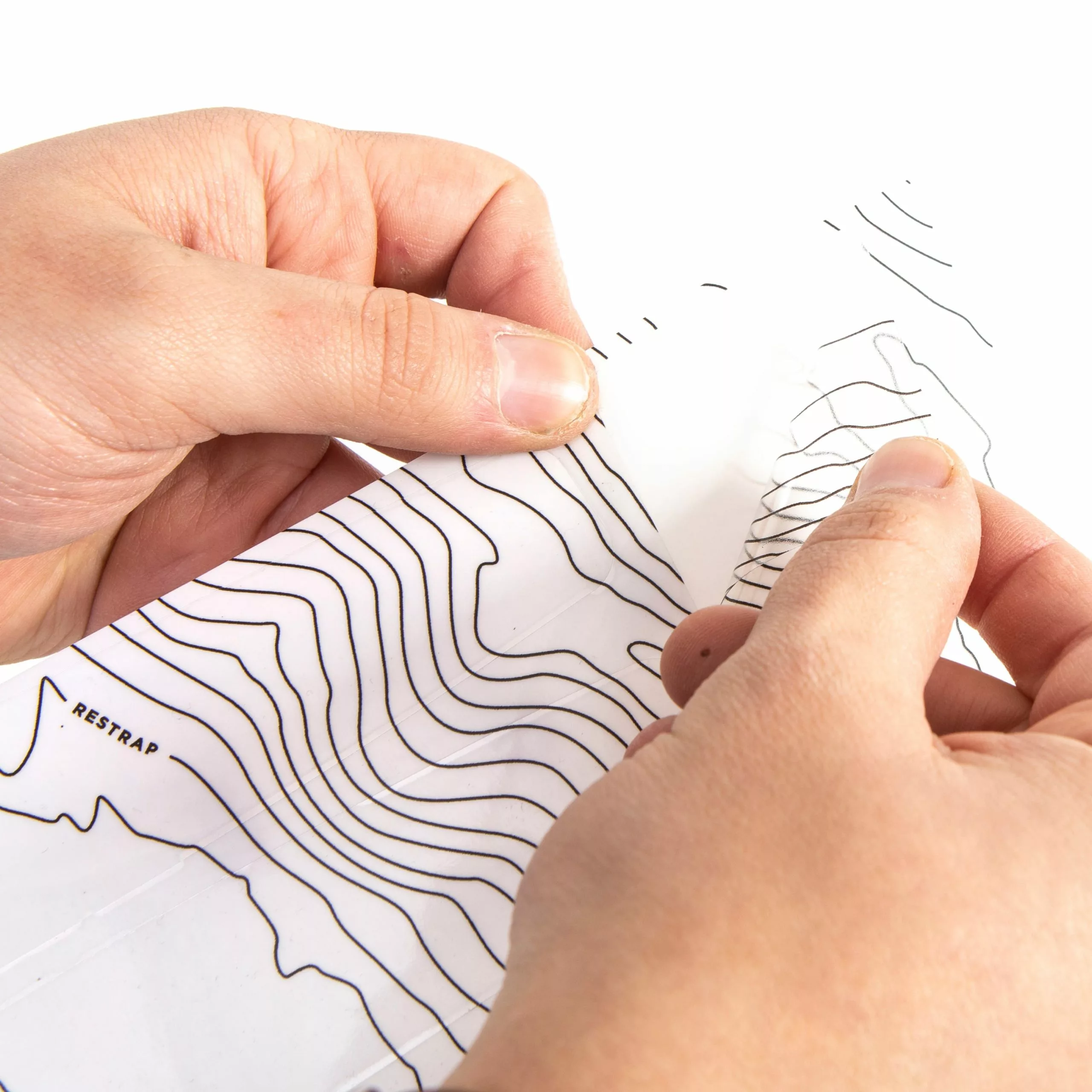 Restrap Montuurbeschermingskit - Helder/Zwart - Afbeelding 3