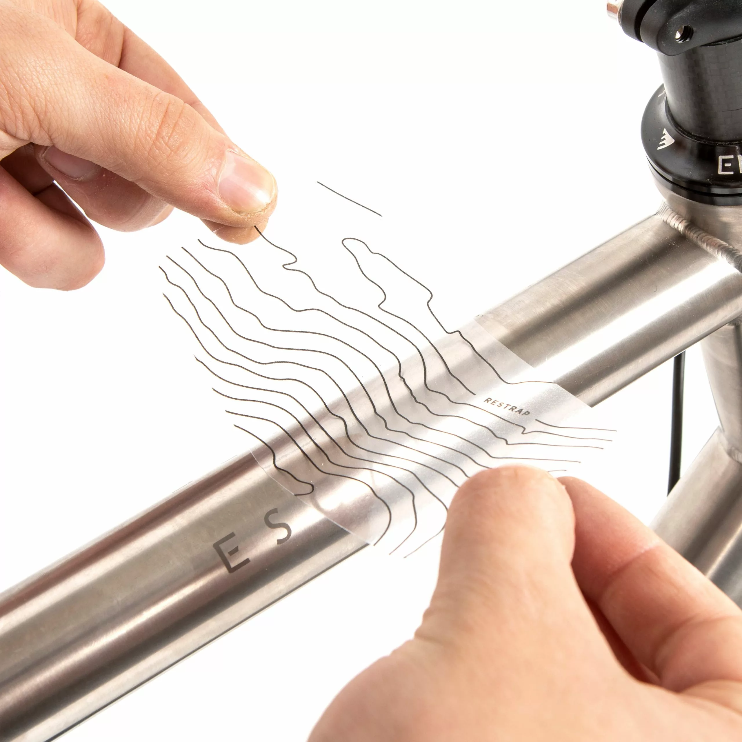 Restrap Montuurbeschermingskit - Helder/Zwart - Afbeelding 4