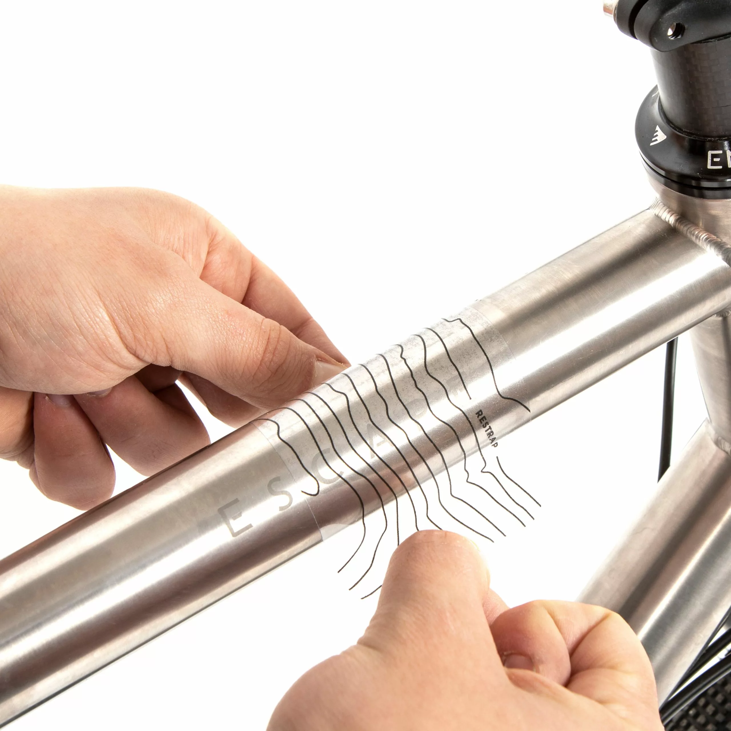 Restrap Montuurbeschermingskit - Helder/Zwart - Afbeelding 5