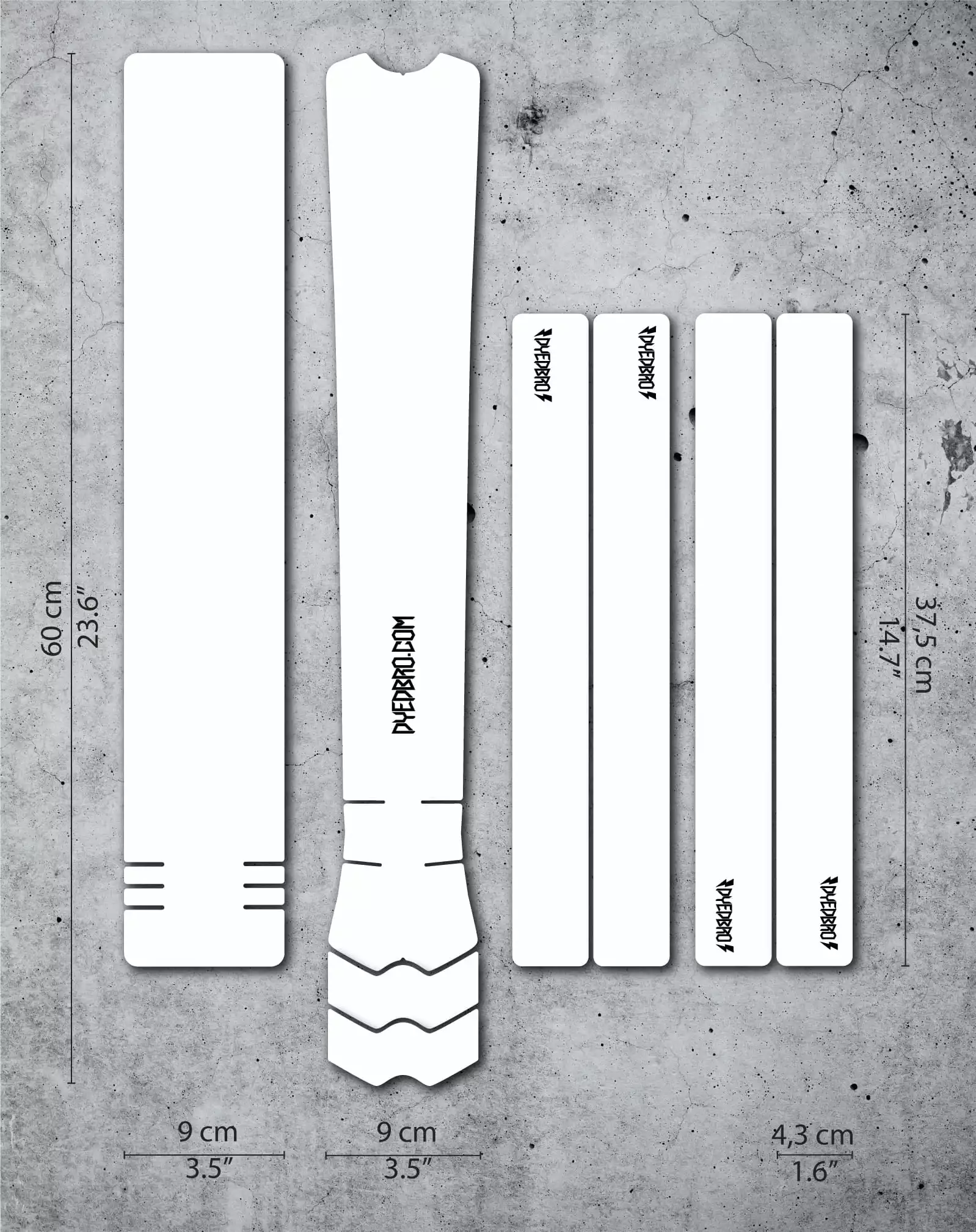 Dyedbro Montuurbeschermingskit - Glanzend Helder