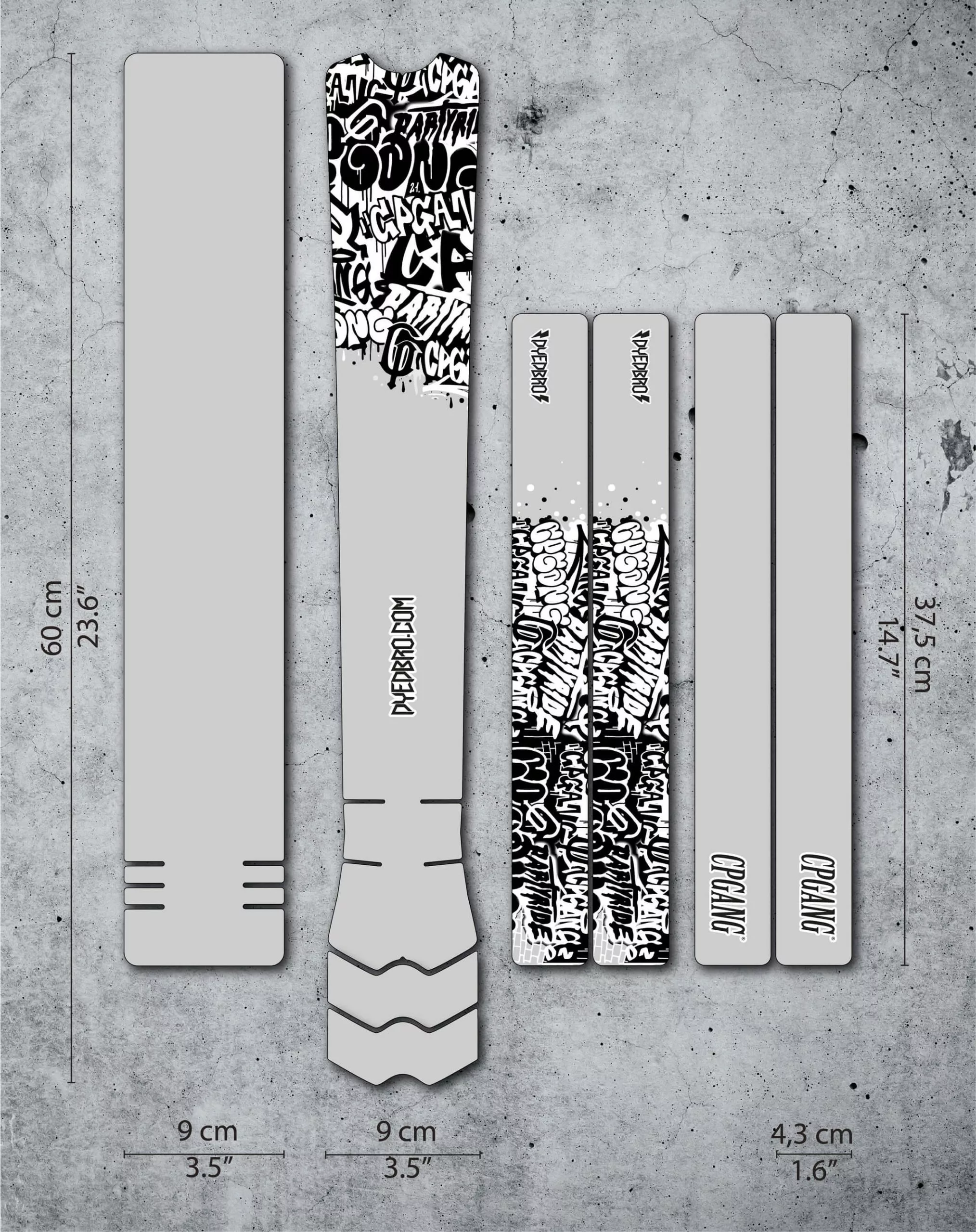 Dyedbro Framebeschermingsset - CP Gear