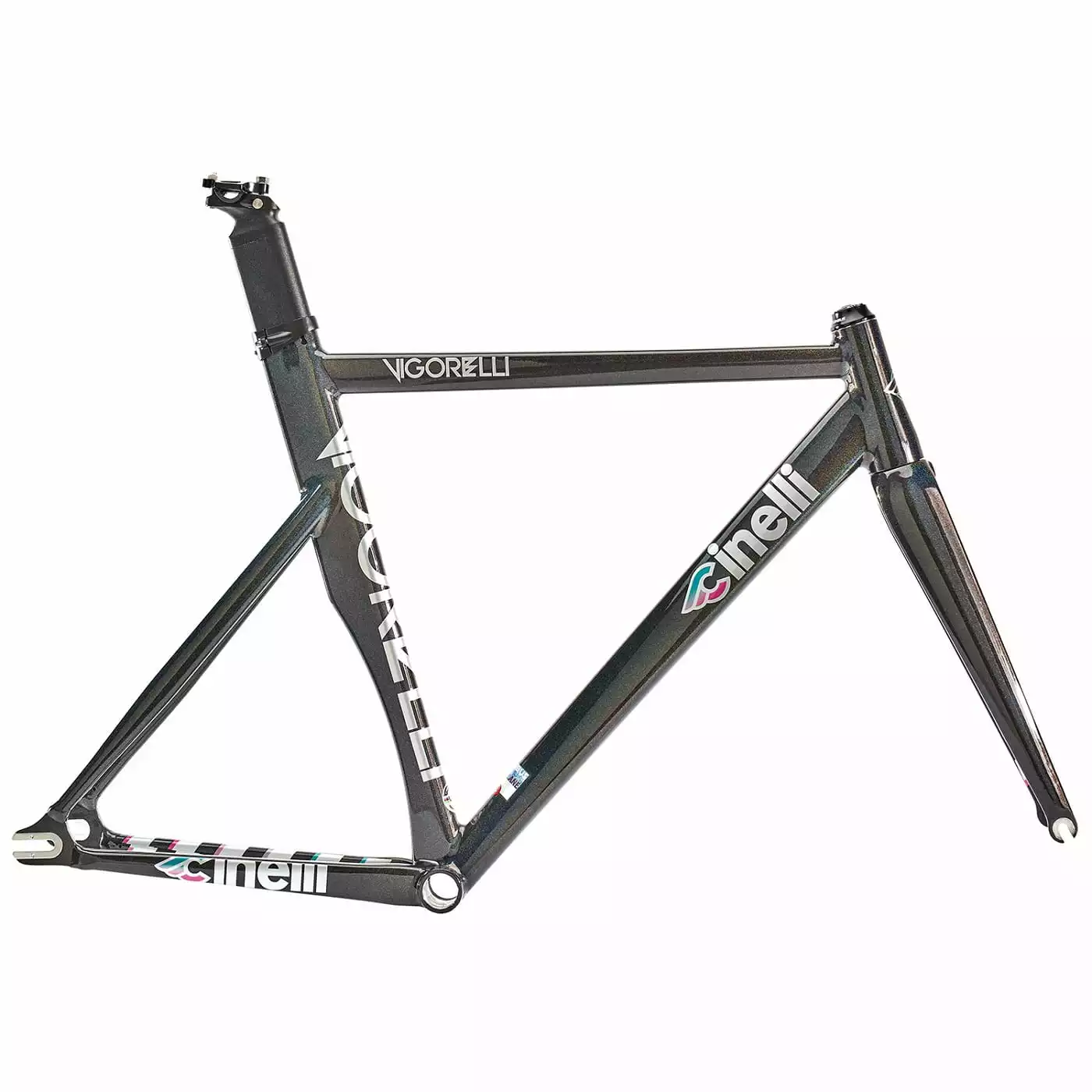 Cinelli Vigorelli Frameset - Regenboog