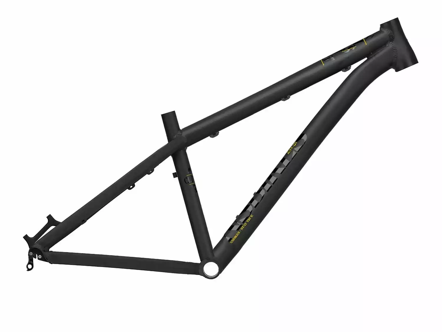 Ns-bikes Clash V2 (allround/Fun - Alu) Frame - Mat Zwart - M