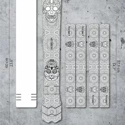 Dyedbro Beschermingsset Voor Montuur - DÃa De Muertos - Zwart Mat