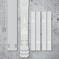Dyedbro Montuurbeschermingskit - DÃa De Muertos - Wit Glans