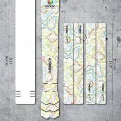 Dyedbro Framebeschermingsset - Enduro World Series Kleur