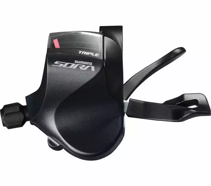 Shimano SORA SL-R3030 Schakelhendel Voor Plat Stuur 3 Versnellingen