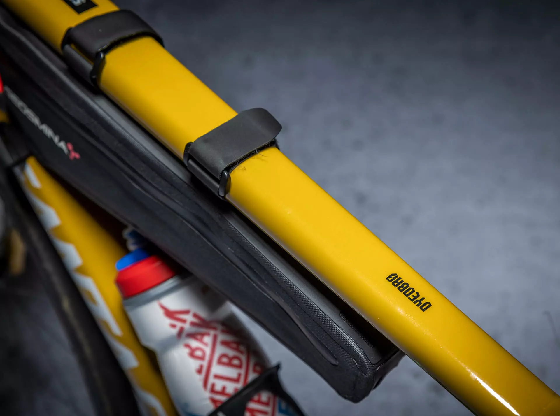 Dyedbro Gravel Frame Protection Kit Clear - Zwart Gloss - Afbeelding 5