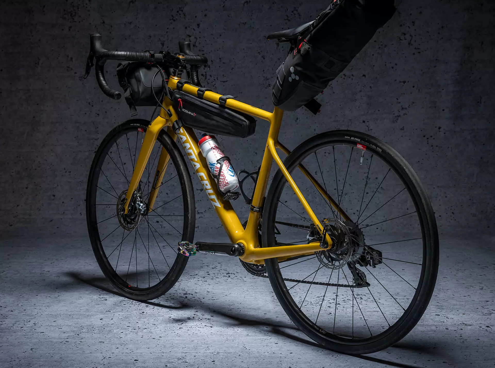 Dyedbro Gravel Frame Protection Kit Clear - Zwart Gloss - Afbeelding 6