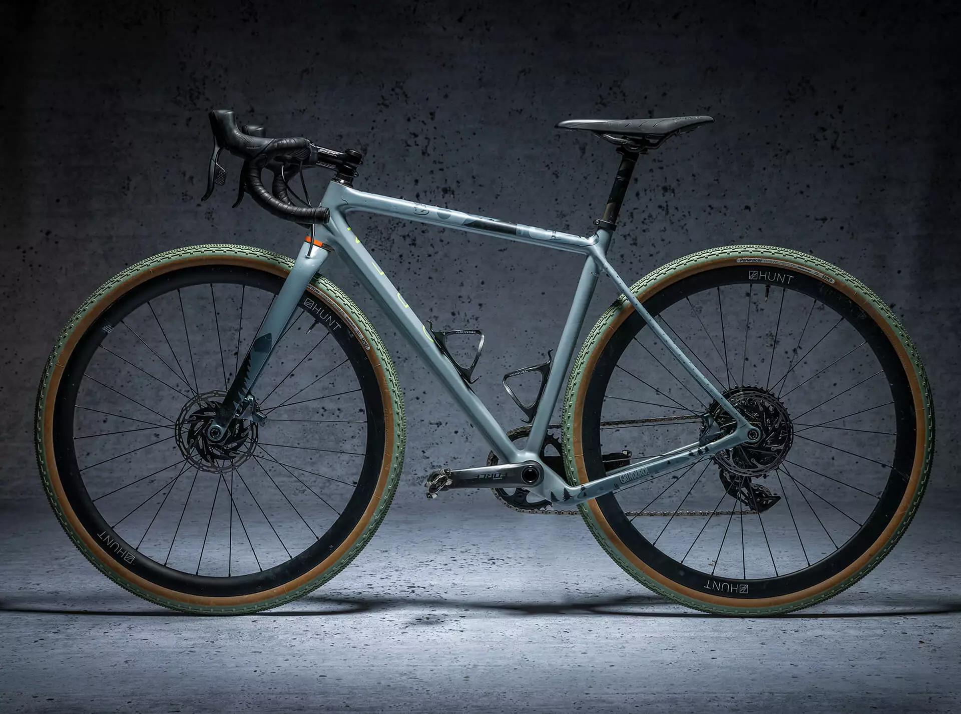 Dyedbro Grind Frame Beschermingsset Grinduro - Zwart Mat - Afbeelding 2