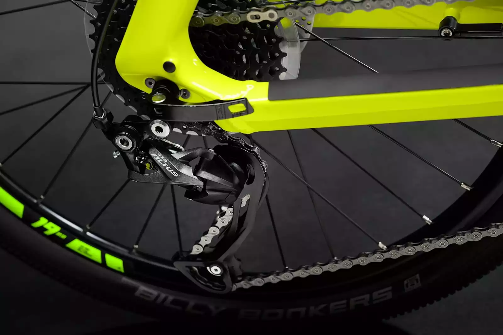 Haibike ALLTRACK Kinder MTB Hardtail - Glans Lime Kristal Rood - Afbeelding 2