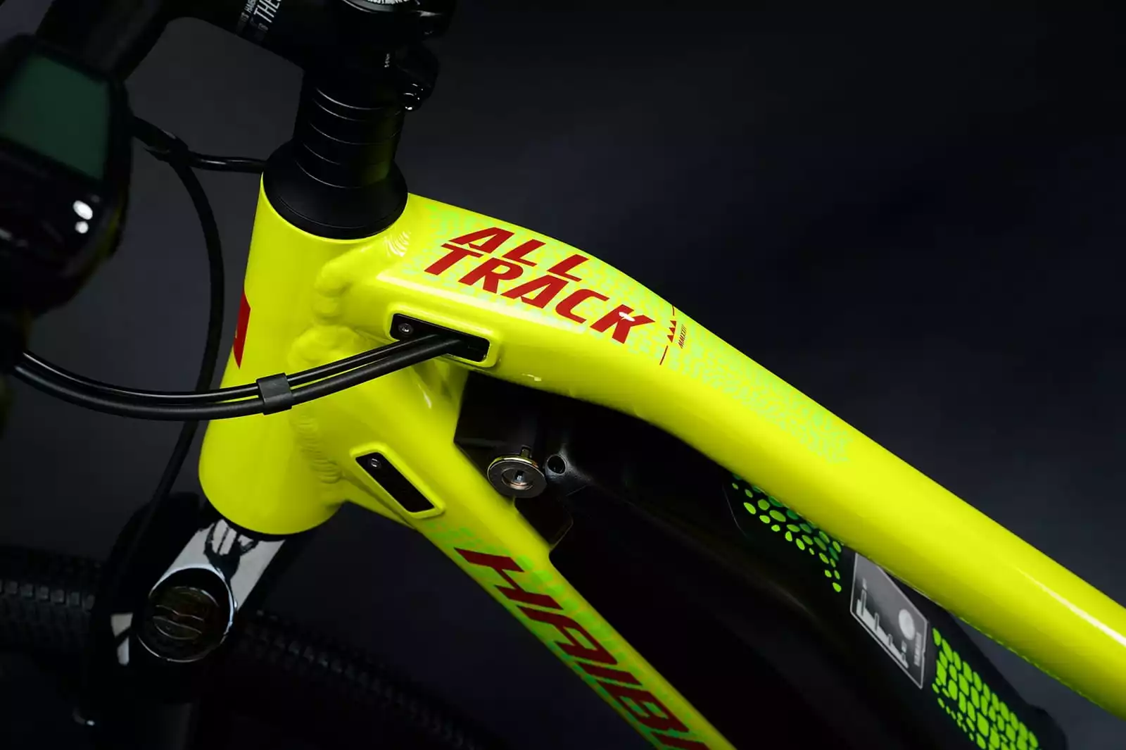 Haibike ALLTRACK Kinder MTB Hardtail - Glans Lime Kristal Rood - Afbeelding 7