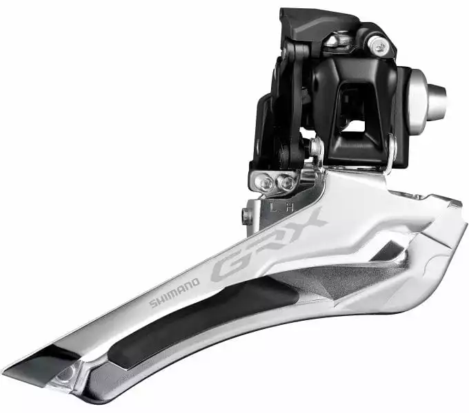 Shimano Voorderailleur GRX FD-RX400 2x10 DOWN SWING - Braze-on Versie