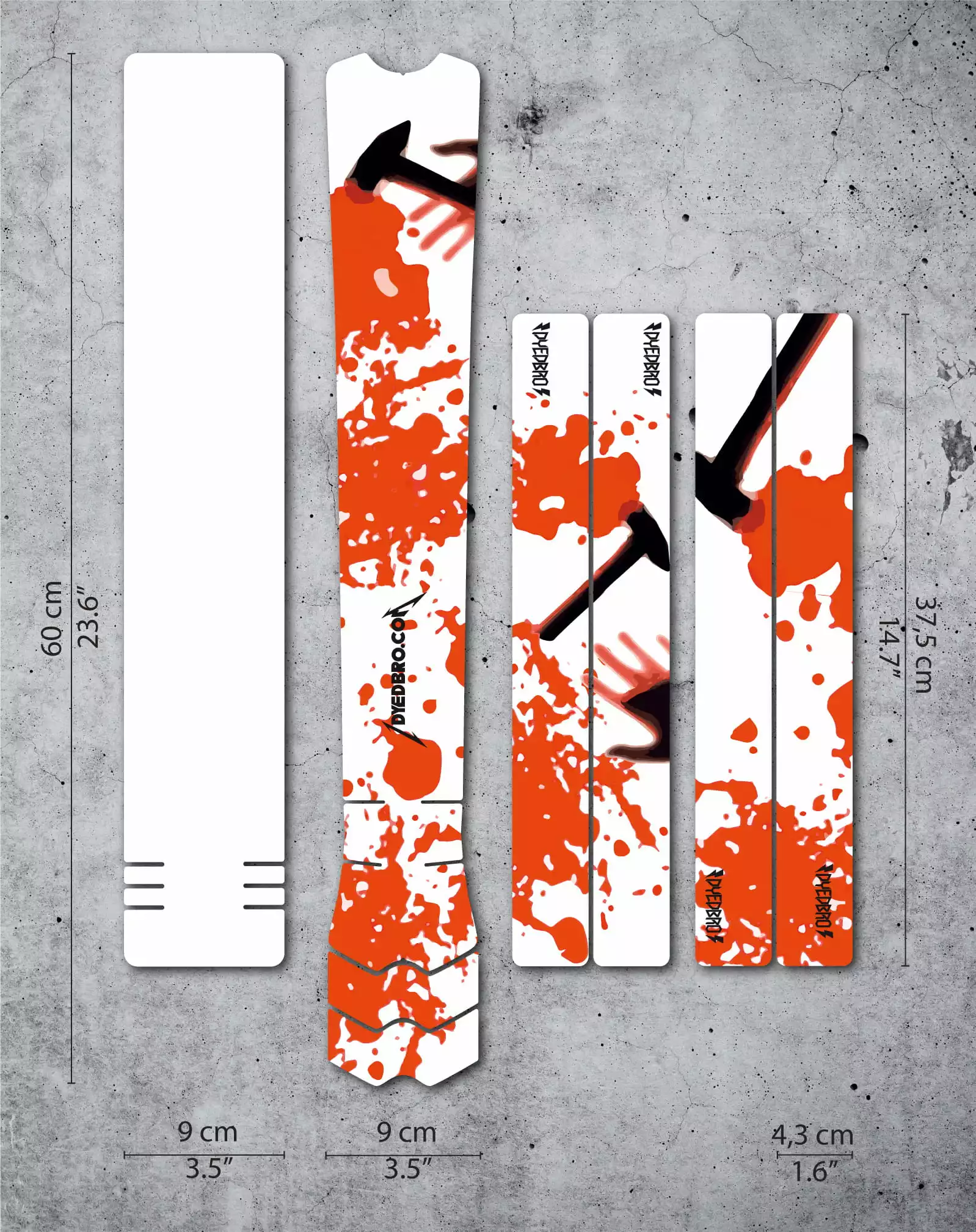 Dyedbro Frame Protection Kit - Kill M 'all