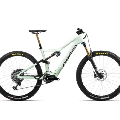 Orbea RISE M-TEAM Sap Wit - Groen Mist (Glans)
