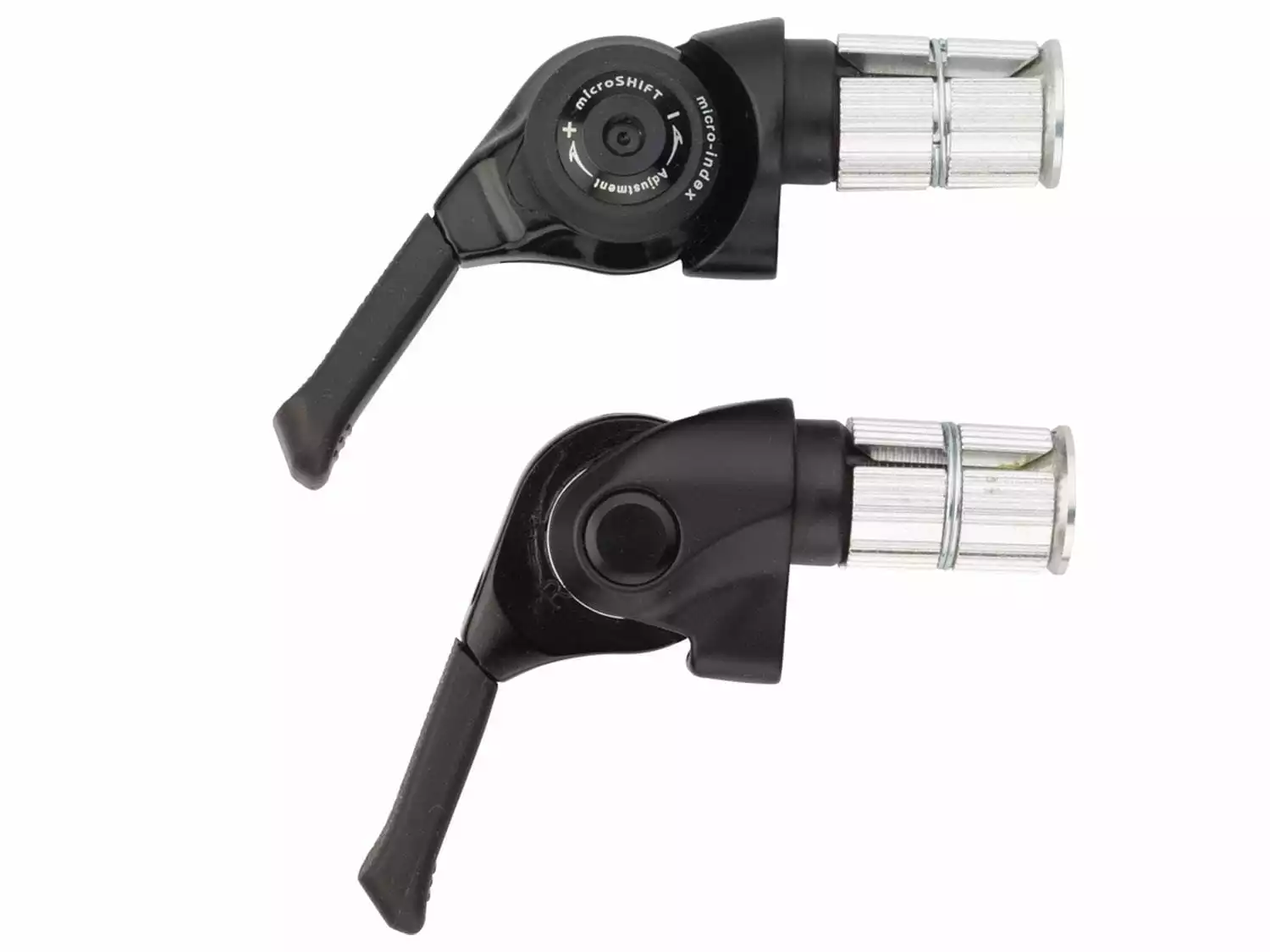 MICROSHIFT MTB Bar End Shifter Set Shimano 2/3x10 Speed - Zwart