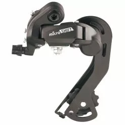 MICROSHIFT MTB Achterderailleur Lange Kooi 2/3x6/7 Speed - Zwart
