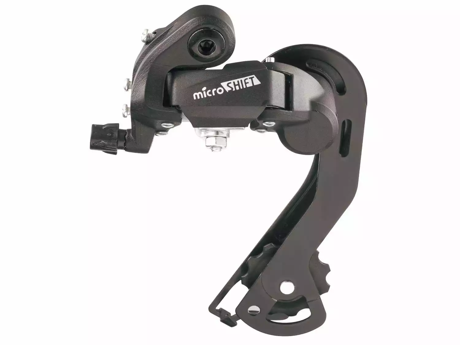 MICROSHIFT MTB Achterderailleur Lange Kooi 2/3x6/7 Speed - Zwart