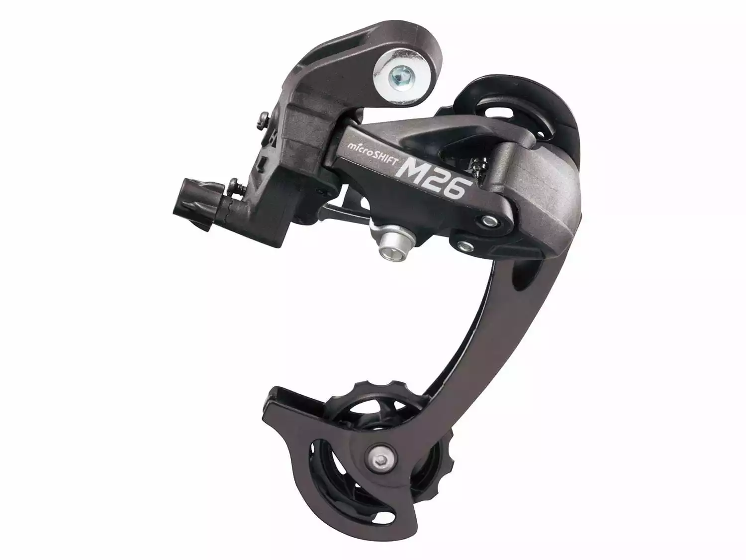 MICROSHIFT MTB Achterderailleur Lange Kooi 2/3x7/8 Speed - Zwart