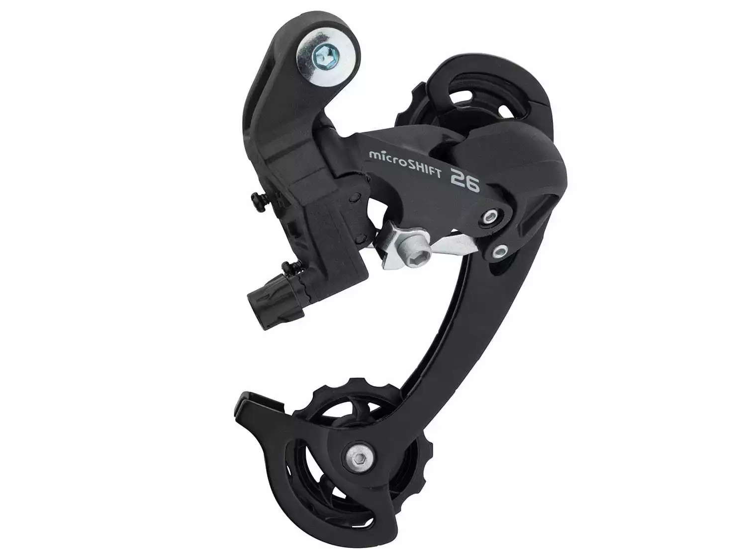 MICROSHIFT MTB Achterderailleur Lange Kooi 2/3x7/8 Speed - Zwart - Afbeelding 2