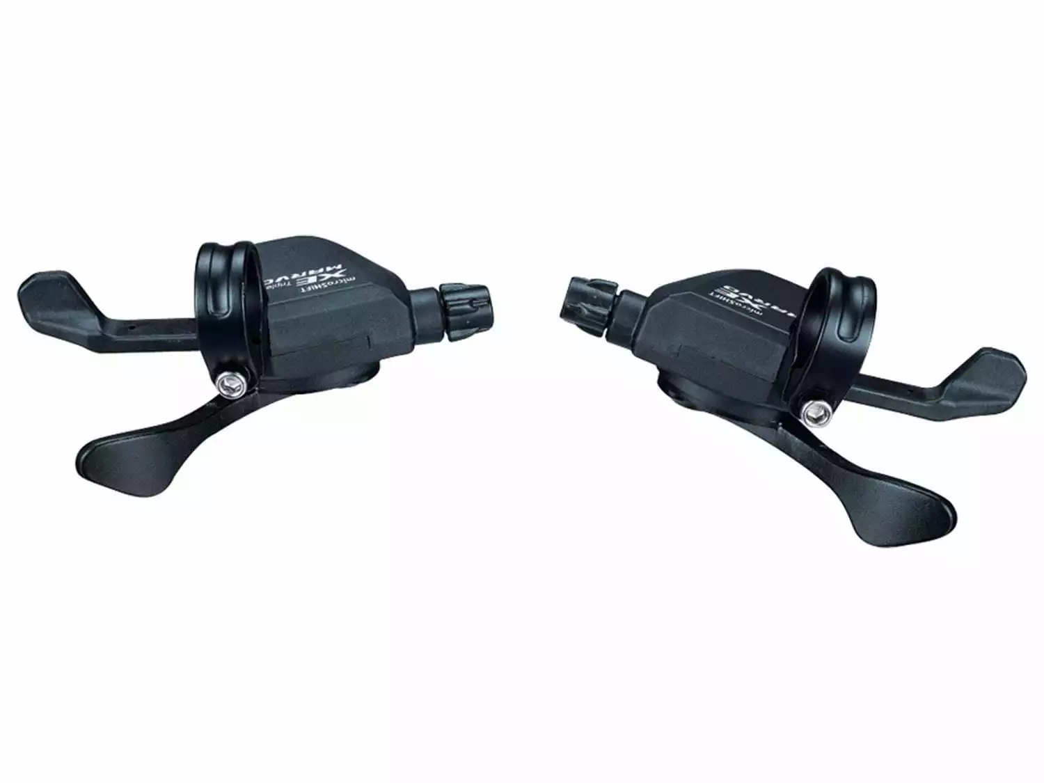 MICROSHIFT Marvo Xpress Versnellingspook Set 2/3x9 Speed - Zwart