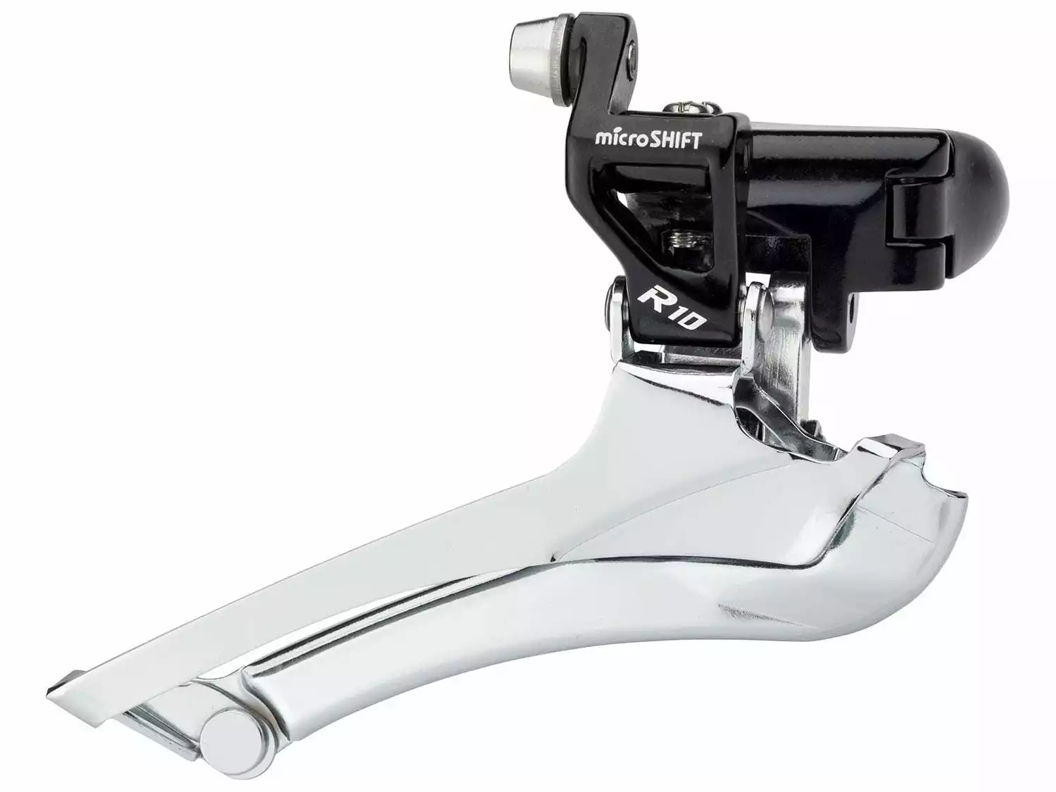 MICROSHIFT Mezzo Voorderailleurklem Type 3x7/8 Speed - Zilver