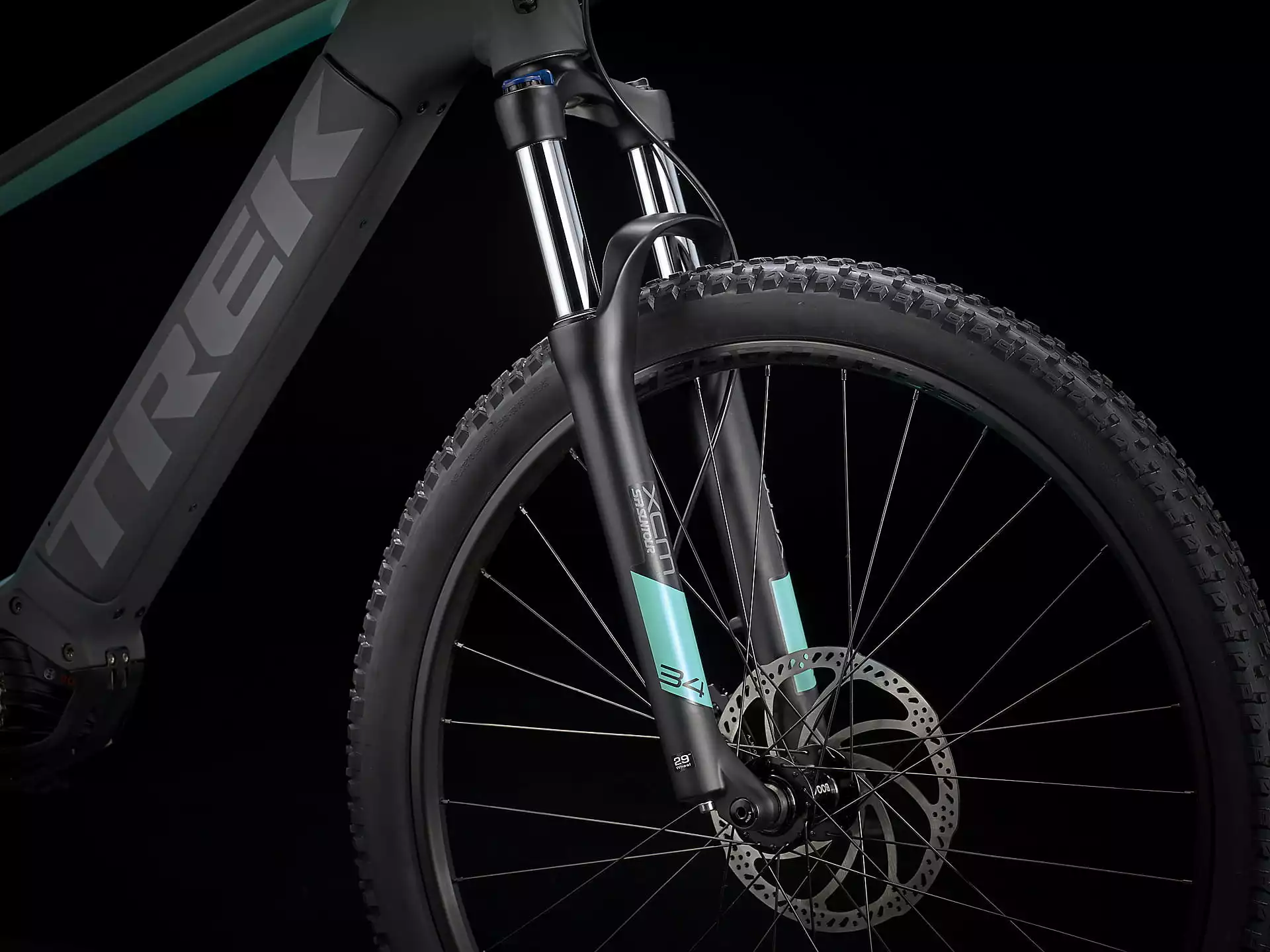 Trek Powerfly 4 Mat Massief Houtskool/Mat Miami - Afbeelding 11