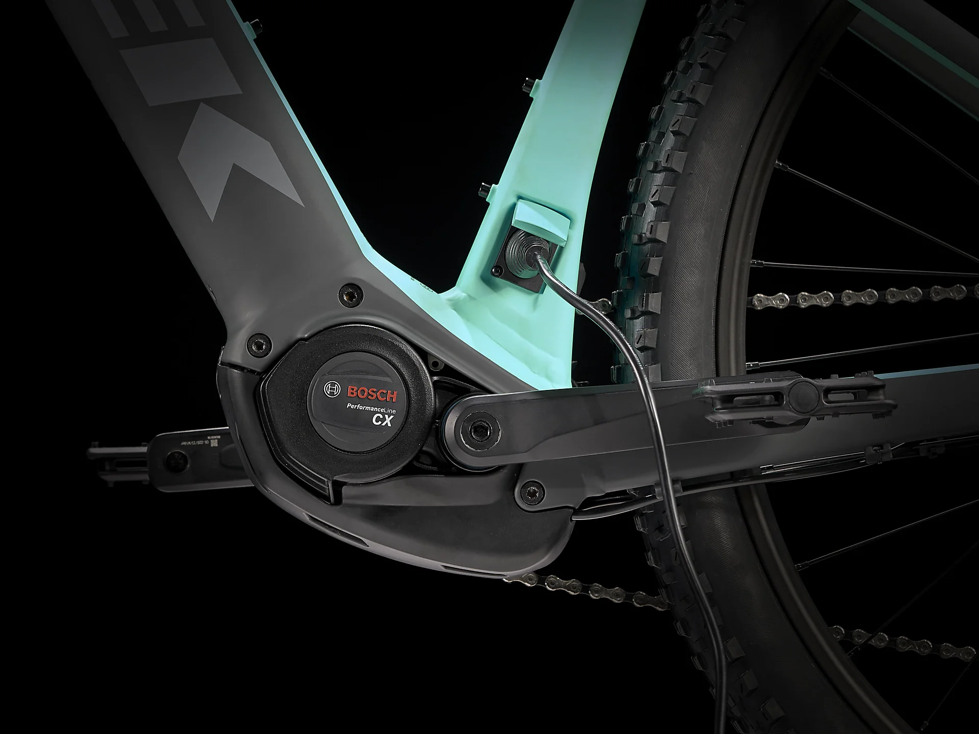 Trek Powerfly 4 Mat Massief Houtskool/Mat Miami - Afbeelding 4