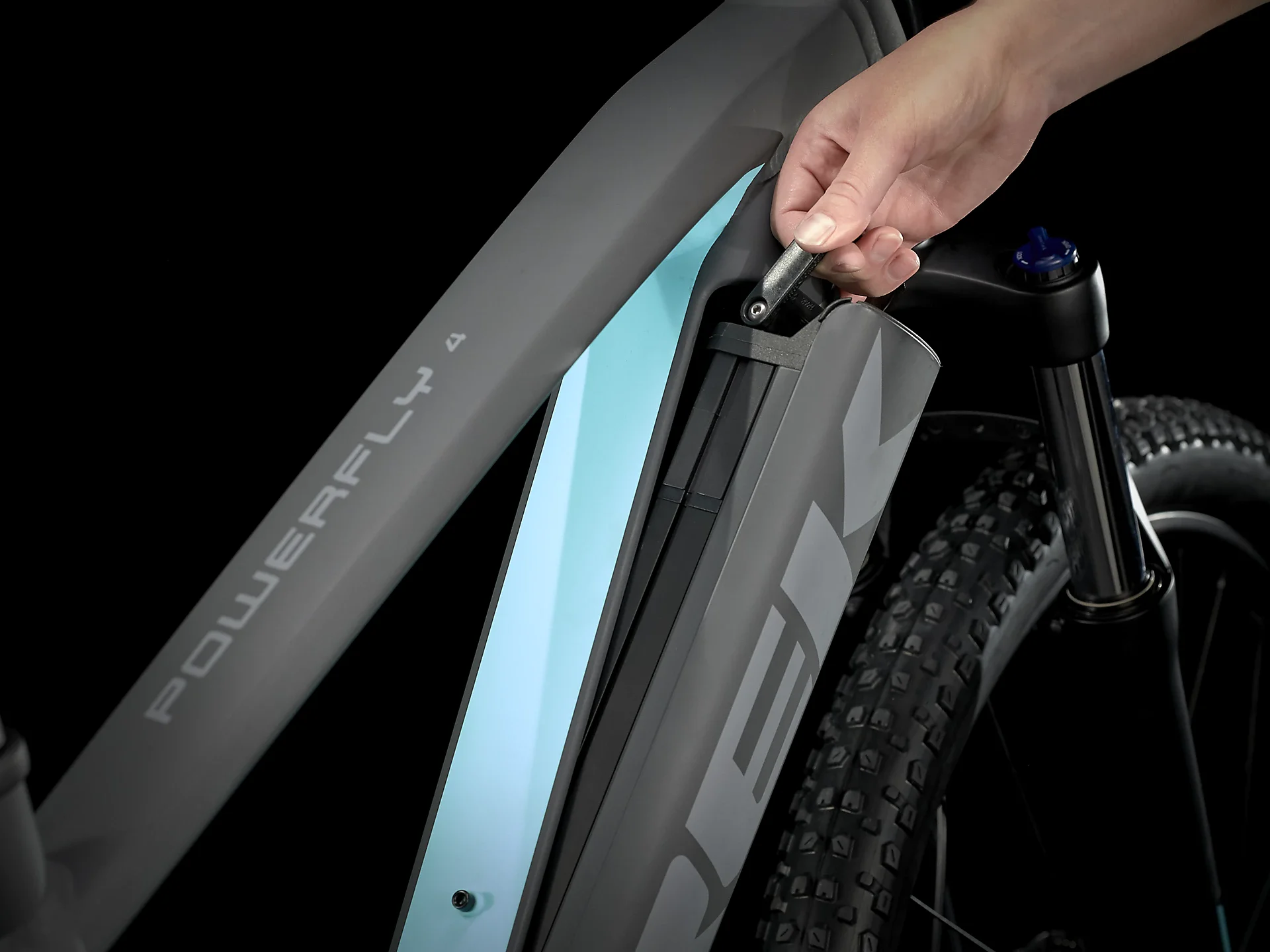 Trek Powerfly 4 Mat Massief Houtskool/Mat Miami - Afbeelding 5