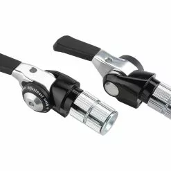 MICROSHIFT R8 Road Bar End Flat Bar Schakelhendelset 2/3x8 Speed - Zwart