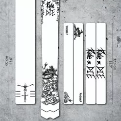 Dyedbro Frame Beschermingskit - Ride Or Die Zwart