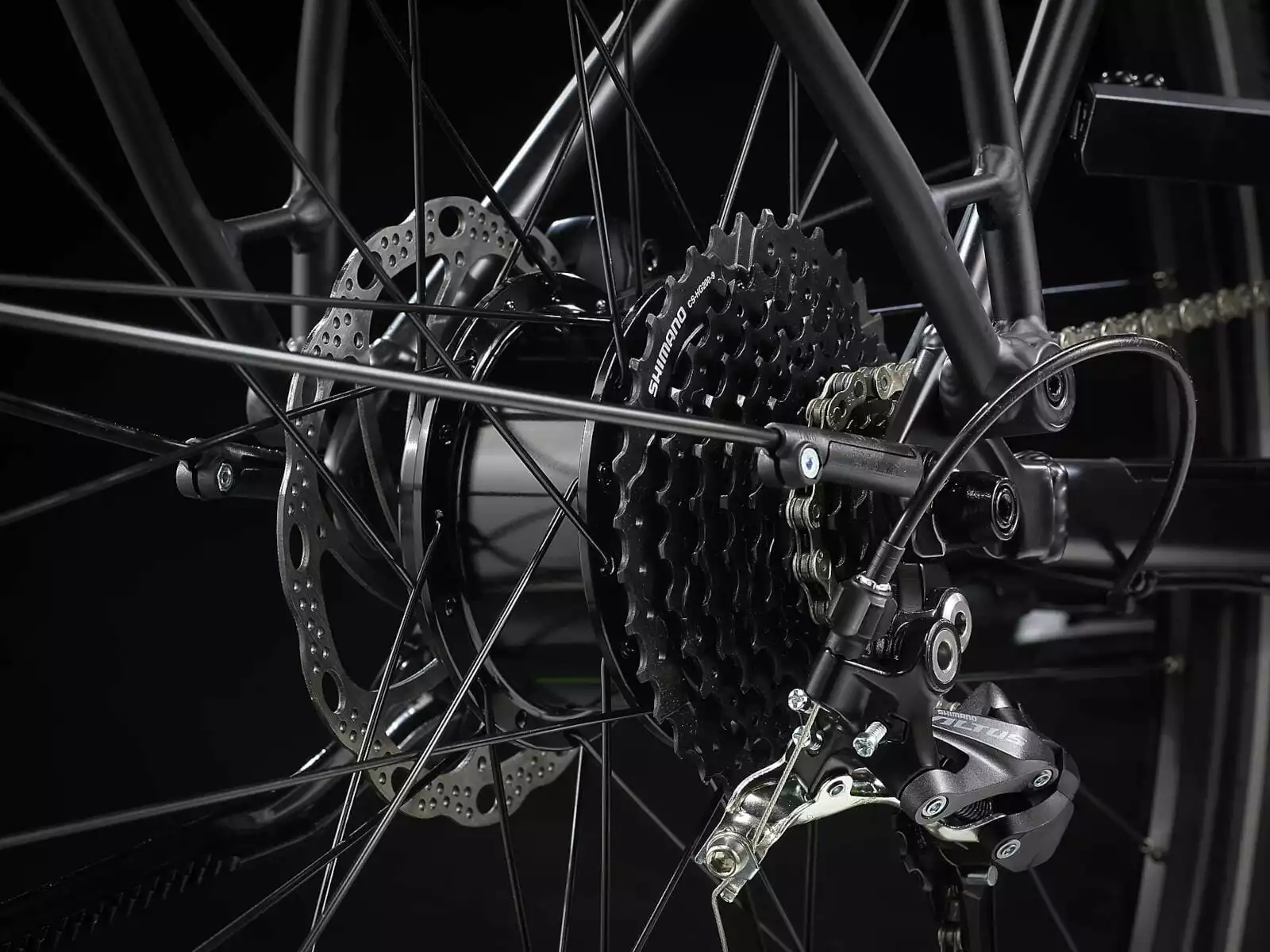 FX+ 2 Satijn Trek Zwart - Afbeelding 4