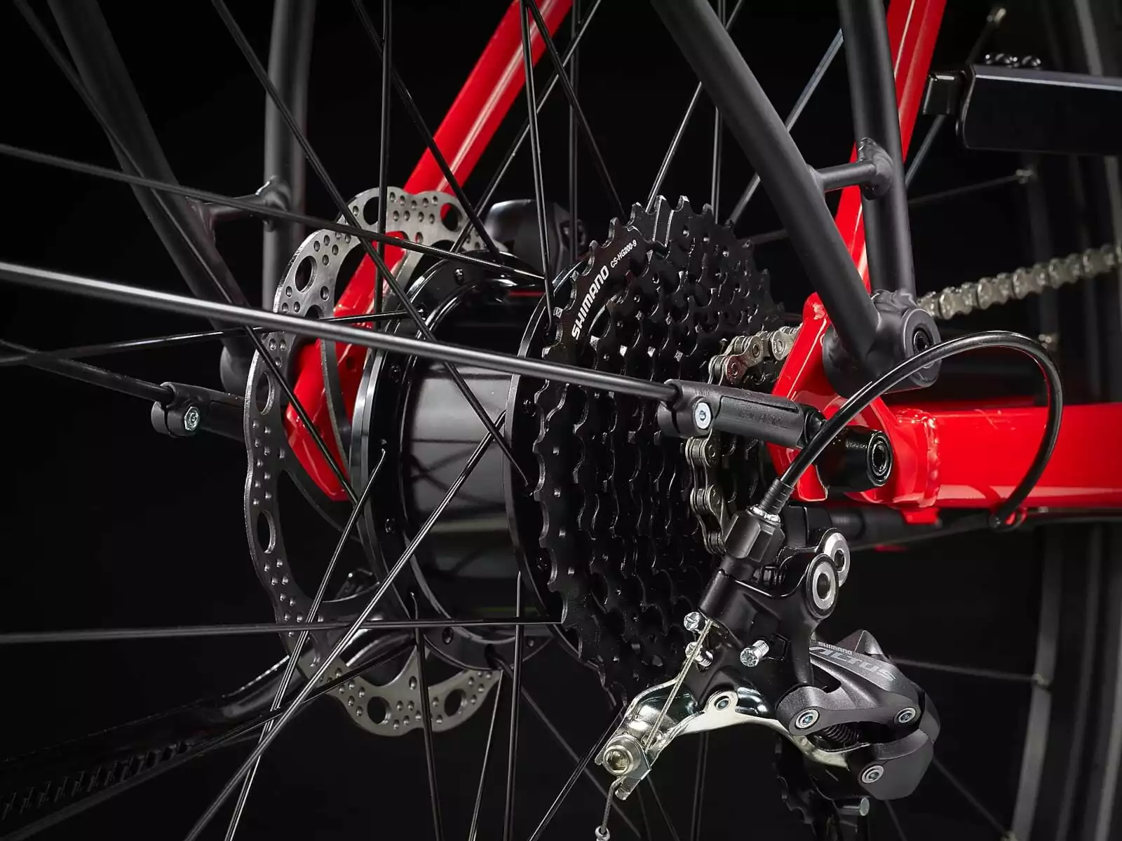 Trek FX+ 2 Viper Rood - Afbeelding 4