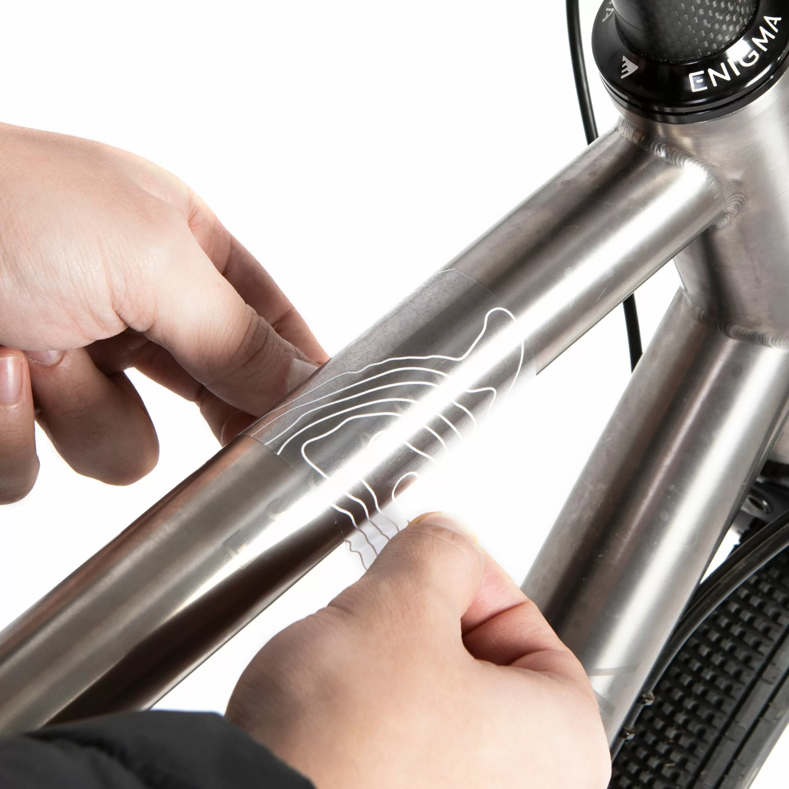 Restrap Framebeschermingsset - Helder/Wit - Afbeelding 3