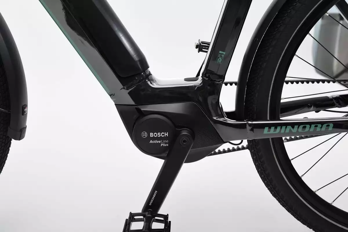 Winora Sinus R8 Lage Instap - Onyx Zwart - Afbeelding 3